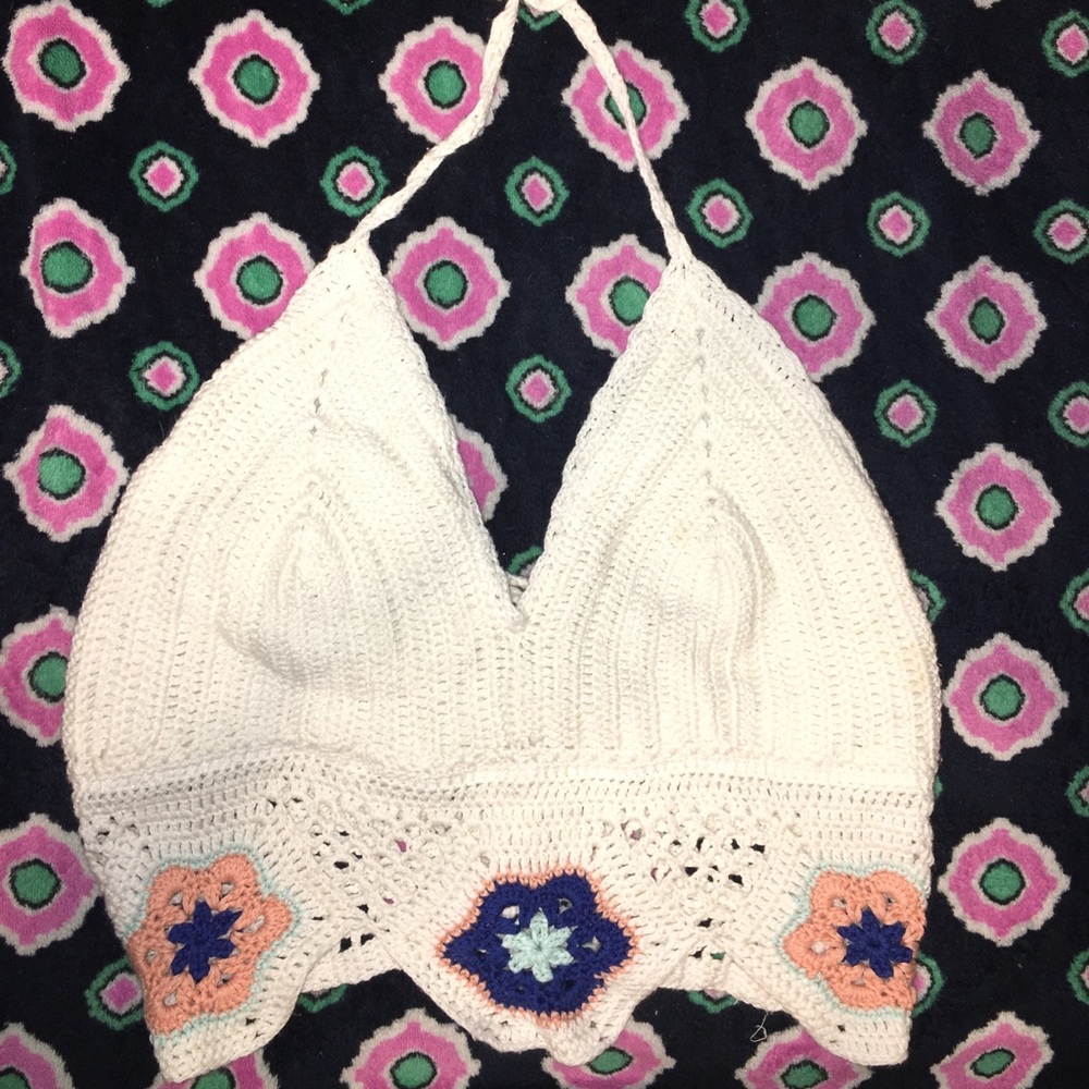 Crochet crop top